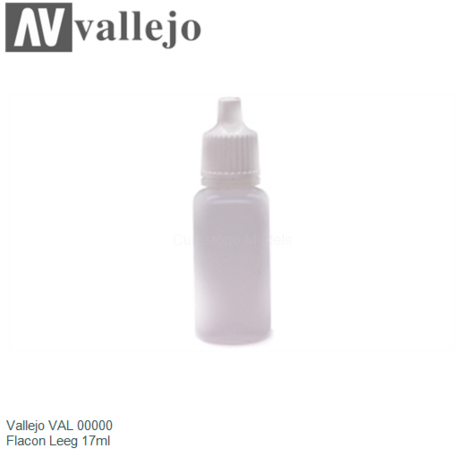  | Vallejo VAL 00000 | Flacon Leeg 17ml