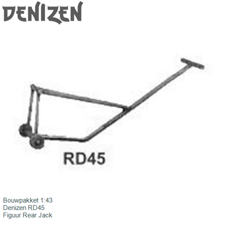 Bouwpakket 1:43 | Denizen RD45 | Figuur Rear Jack