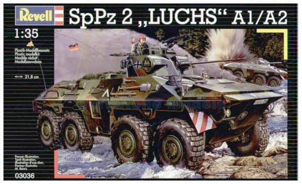 Bouwpakket 1:35 | Revell 03036 | SpPz.2 A1/A2 Luchs