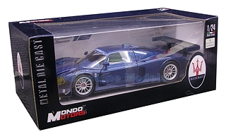 Modelauto 1:24 | Mondo Motors 51055 | Maserati MC 12 Blauw Metallic