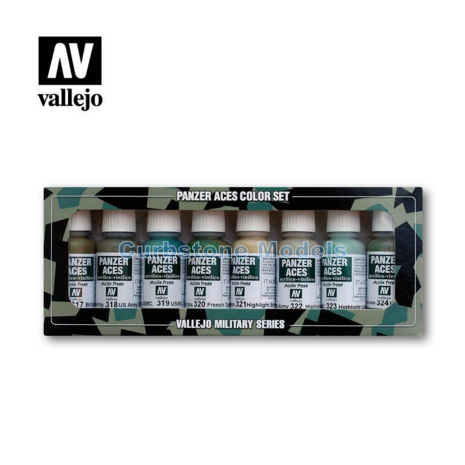  | Vallejo Val70126 | Acryllak Panzer Aces Set No 3