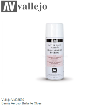  | Vallejo Val28530 | Barniz Aerosol Brillante Gloss