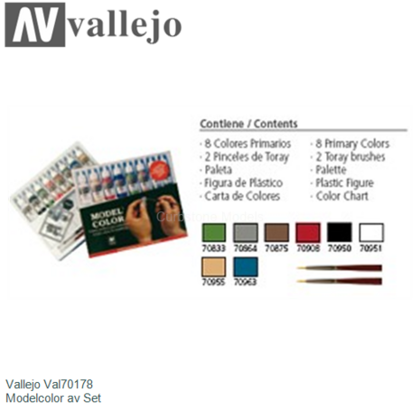  | Vallejo Val70178 | Modelcolor av Set