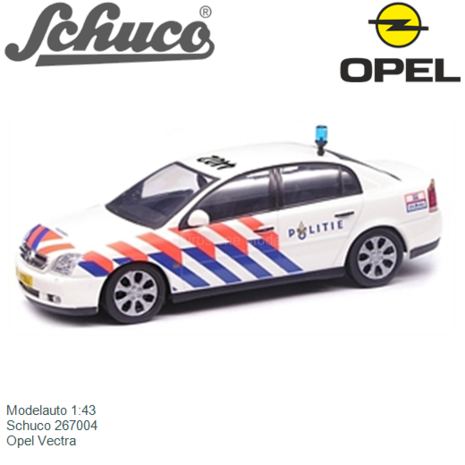 Modelauto 1:43 | Schuco 267004 | Opel Vectra