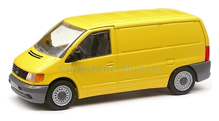 Modelauto 1:43 | Dealer 66000107 | Mercedes Benz Vito Bestelbus Geel 2000