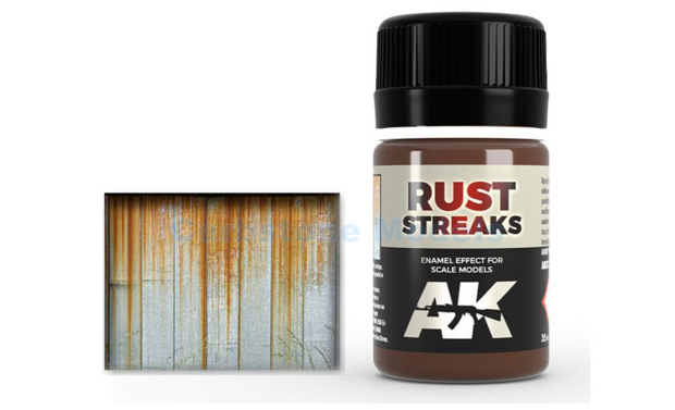  | AK Interactive AK013 | Airbrush Paint Rust Streaks