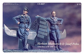 Militair voertuig 1:35 | Coree CE0027 | Soldiers Herbert Mutherich and Josef Pohs