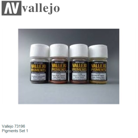  | Vallejo 73196 | Pigments Set 1