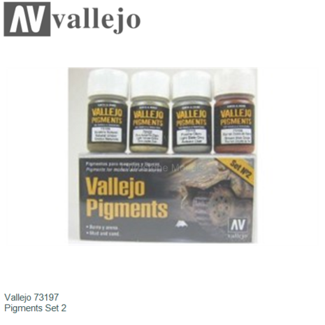  | Vallejo 73197 | Pigments Set 2