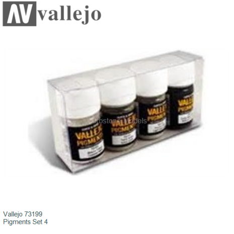  | Vallejo 73199 | Pigments Set 4