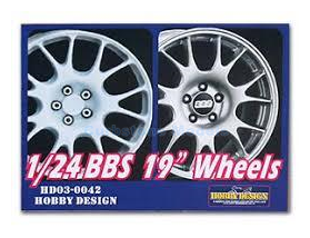 1:24 | Hobby Design HD03-0042 | BBS 19 Inch Wheel