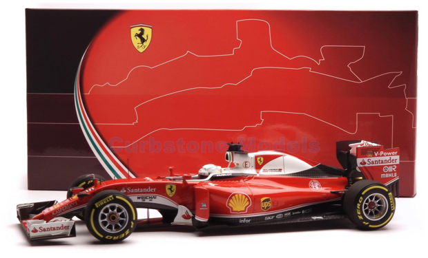 Modelauto 1:18 | BBR Models BBR181605 | Ferrari SF16-H | Scuderia Ferrrari 2016 - S.Vettel