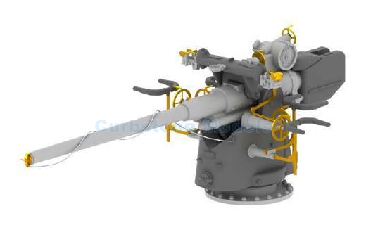 Bouwpakket 1:72 | Eduard 672053 | Gun 10,5cm Naval Gun 1940