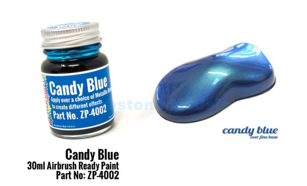 Verf  | Zero Paints ZP-4002 | Airbrush Paint 30ml Candy Blue Candy Blue