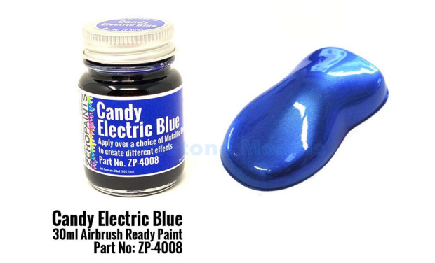 Verf  | Zero Paints ZP-4008 | Airbrush Paint 30ml Electric Blue Electric Blue