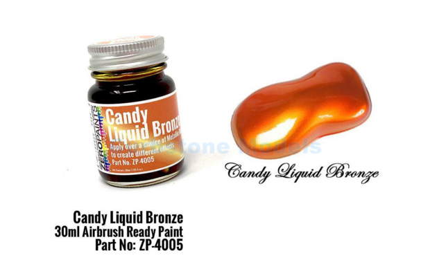 Verf  | Zero Paints ZP-4005 | Airbrush Paint 30ml Candy Liquid Bronze Candy Liquid Bronze