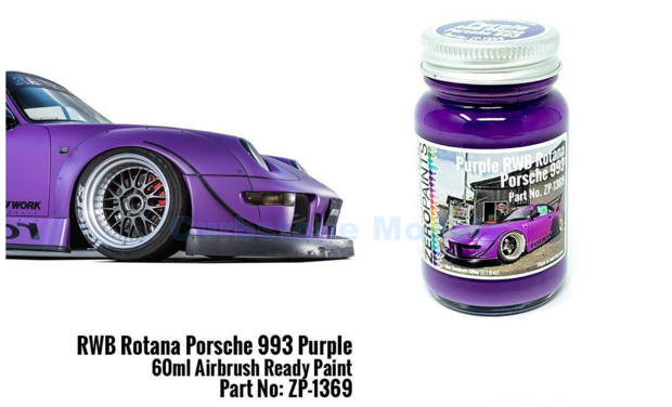 Verf  | Zero Paints ZP-1369 | Airbrush Paint 60ml Rotana Purple | RAUH Welt Begriff
