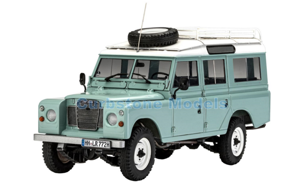 Bouwpakket 1:24 | Revell 07047 | Land Rover Series III LWB 1971