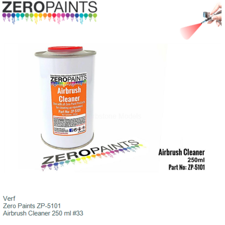 Verf  | Zero Paints ZP-5101 | Airbrush Cleaner 250 ml #33