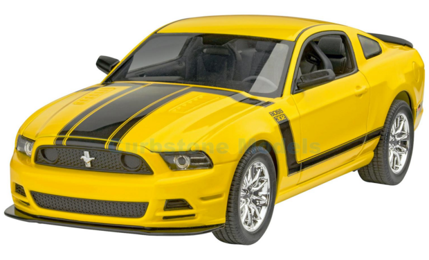 Bouwpakket 1:25 | Revell 07652 | Ford Mustang Boss 302 Yellow 2013