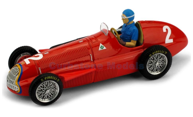 Modelauto 1:43 | Brumm R043-CH | Scudera Alfa Romeo 159 1951 #2 - J.Fangio