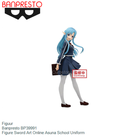 Figuur  | Banpresto BP39991 | Figure Sword Art Online Asuna School Uniform