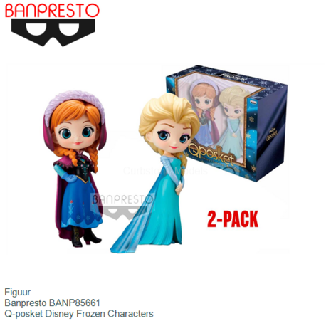Figuur  | Banpresto BANP85661 | Q-posket Disney Frozen Characters