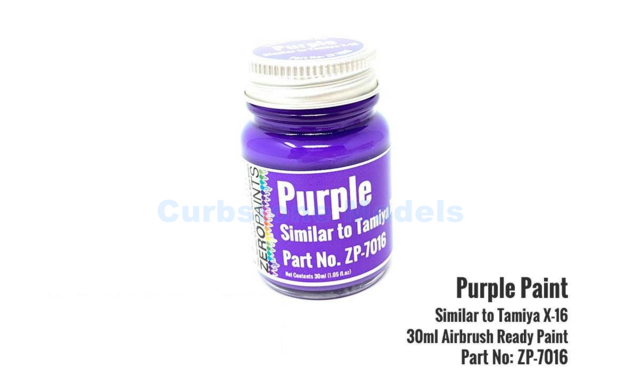 Verf  | Zero Paints ZP-7016/30 | Airbrush Paint 30ml Purple (Tamiya X-16)