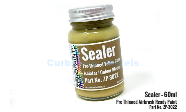  | Zero Paints ZP-3022 | Airbrush Paint Sealer Yellow Oxide