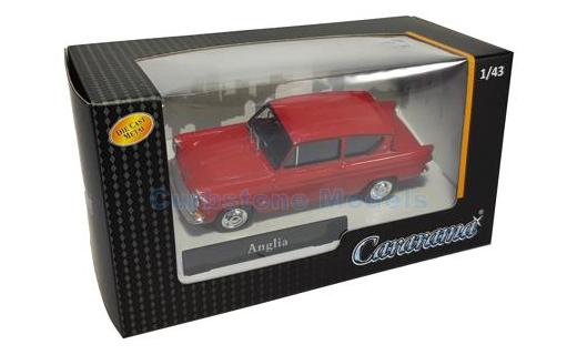 Modelauto 1:43 | Cararama 17280 | Ford Anglia Red