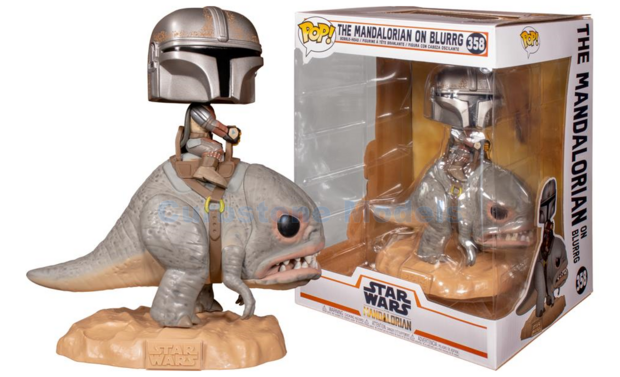 Figuur  | Funko 45547 | Pop No.358 The Mandalorian on blurrg