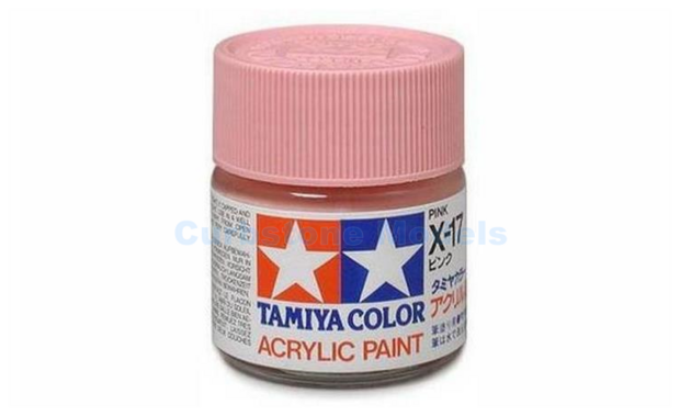  | Tamiya 81517 | Acrylic Paint X17 10 ml Bottle Pink
