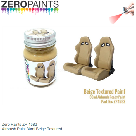  | Zero Paints ZP-1582 | Airbrush Paint 30ml Beige Textured