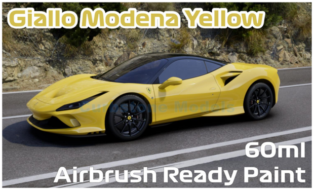  | Zero Paints ZP-1007 4305 | Airbrush Paint Set 60ml Giallo Modena Yellow