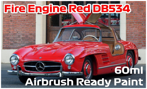  | Zero Paints ZP-1296/3 | Airbrush Paint 60ml Fire Engine Red DB534