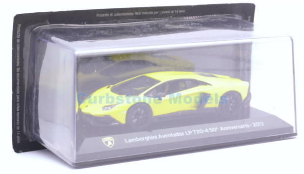 Modelauto 1:43 | Atlas ABSUP008 | Lamborghini Aventador LP 720-4 Yellow 2013