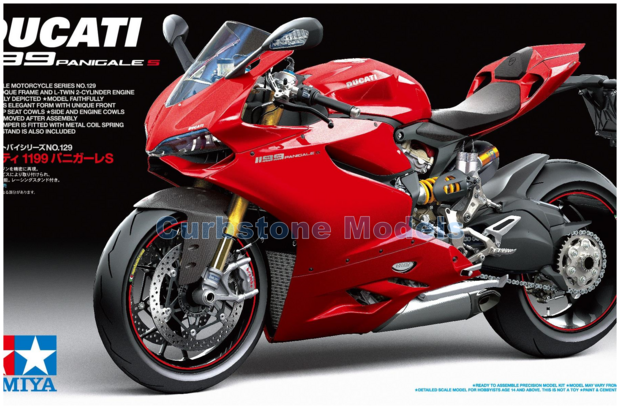 Bouwpakket 1:12 | Tamiya 14129 | Ducati 1199 Panigale S 2011