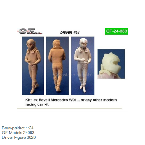 Bouwpakket 1:24 | GF Models 24083 | Driver Figure 2020