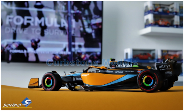 Modelauto 1:18 | Solido 1809102 | McLaren F1 MCL36 2022 #4 - L.Norris