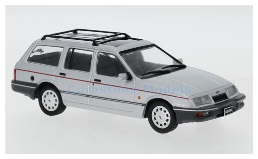 Modelauto 1:43 | IXO-Models CLC391N | Ford Sierra Turnier Ghia Silver 1986