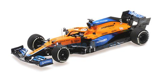 Modelauto 1:43 | Minichamps 537215103 | McLaren F1 MCL35M 2021 #3 - D.Ricciardo