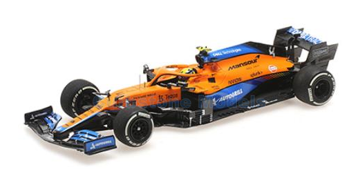 Modelauto 1:43 | Minichamps 537215104 | McLaren F1 MCL35M 2021 #4 - L.Norris