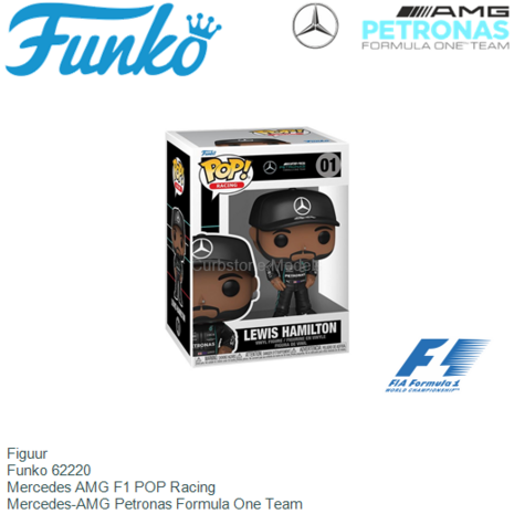 Figuur  | Funko 62220 | Mercedes AMG F1 POP Racing | Mercedes-AMG Petronas Formula One Team