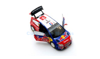 Bouwpakket 1:43 | Provence Miniatures PMA139K | Citroën C4 WRC 2008 #1 - S.Loeb