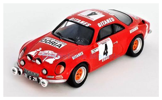 Modelauto 1:43 | Trofeu RR.FR41 | Alpine Renault A110 1800 | Gitanes Racing WRT 1978 #4 - J.Manzagol - J.Filippi