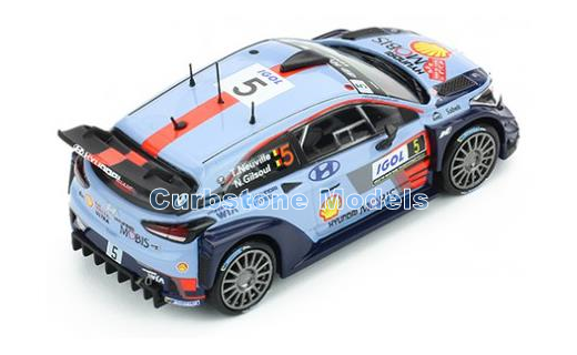 Modelauto 1:43 | IXO-Models RAM645C | Hyundai Motorsport i20 Coupe WRC 2017 #5 - T.Neuville - N.Gilsoul