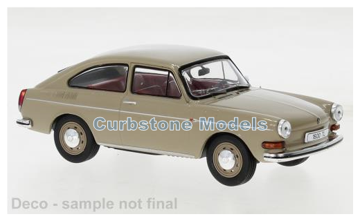 Modelauto 1:43 | IXO-Models CLC503N.22 | Volkswagen 1600 TL Beige 1969