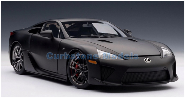 Modelauto 1:18 | Autoart 78852 | Lexus LFA Matt Black 2009