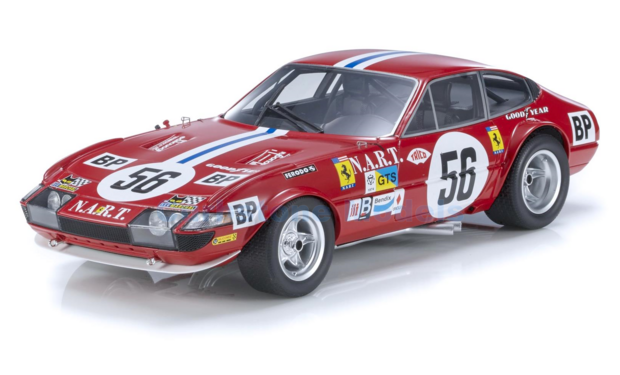 Modelauto 1:18 | Top Marques Collectibles TOP114F | Ferrari 365 GTB/4 Daytona | N.A.R.T. 1974 #56 - C.Ethuin - L.Guitteny