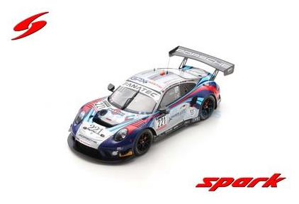 Modelauto 1:18 | Spark 18SB057 | Porsche 911 GT3 R | GPX Martini Racing 2022 #221 - R.Lietz - M.Christensen - K.Estre